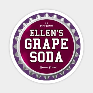 Ellen's Grape Soda Magnet